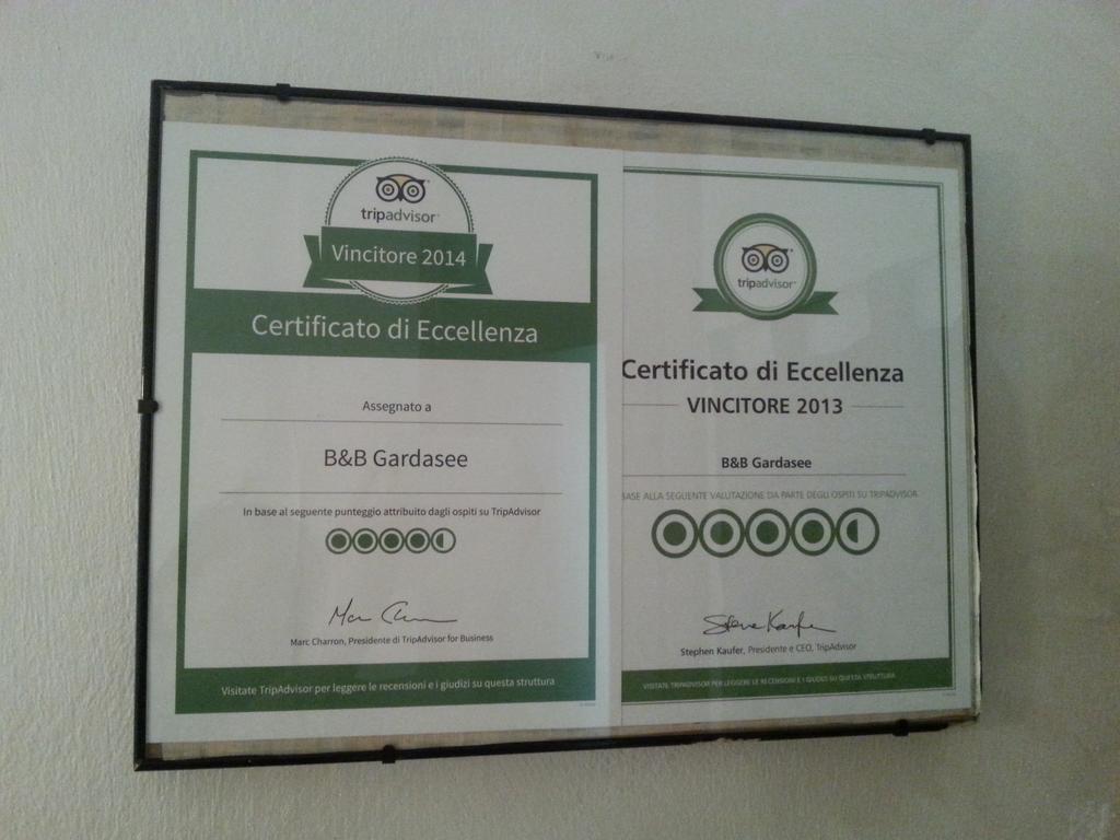 B&B Gardasee Castelnuovo del Garda Buitenkant foto
